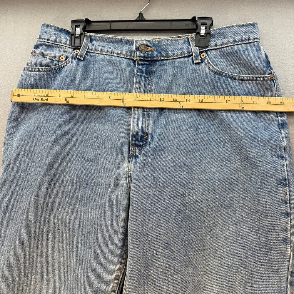 Levi's 522 Jeans Women's 18M  Blue Tapered Fit High Rise Vintage Made in the USA - Picture 9 of 12